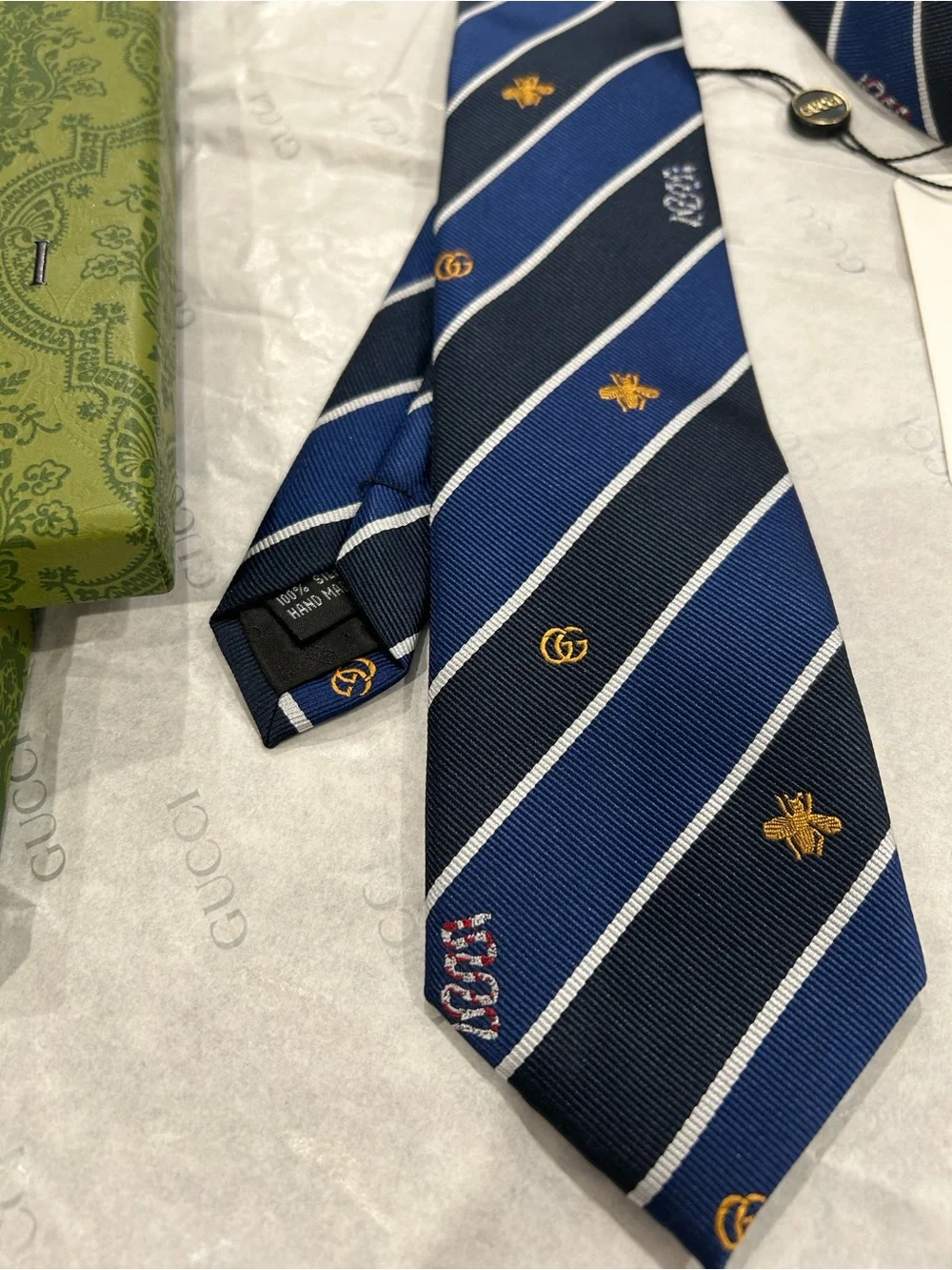 Gucci silk tie
